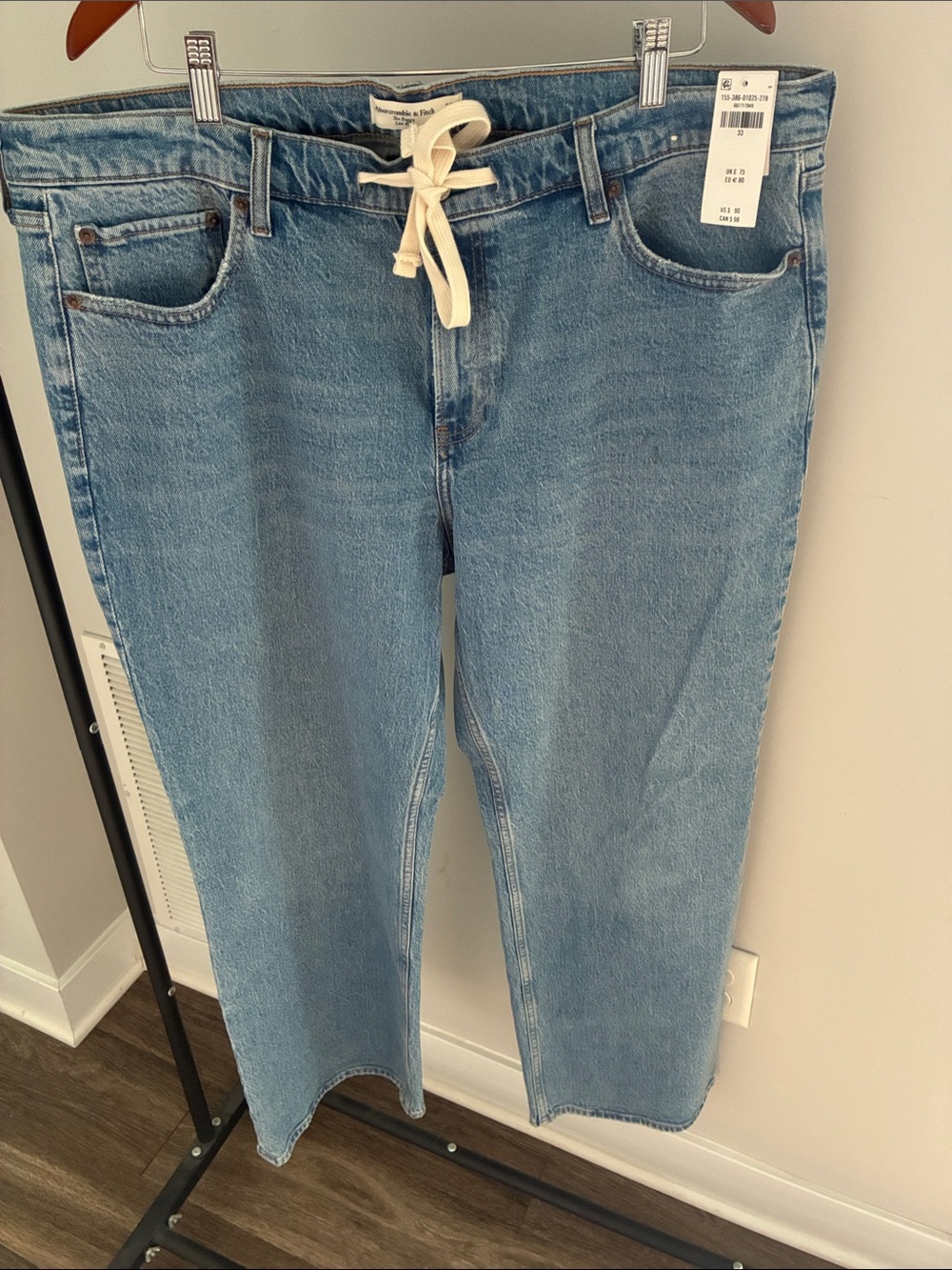 Abercrombie The Baggy Low Rise with Drawstring
